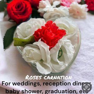 Scent & Gems, Rose carnation dish